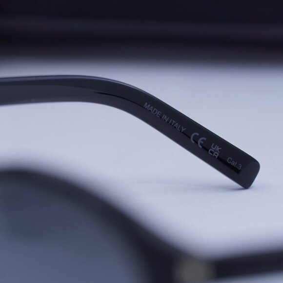 Final Price! Saint Laurent SL521 001 Black/Grey Sunglasses - Picture 8 of 10